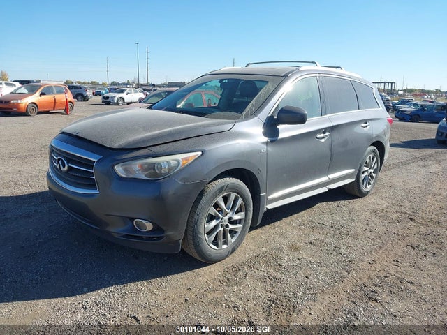 30101044 :رقم المزاد ، 5N1AL0MM2EC510313 vin ، 2014 Infiniti Qx60 مزاد بيع