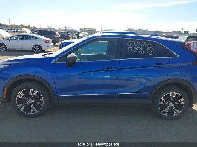 30101043 :رقم المزاد ، JA4ATUAA9NZ602998 vin ، 2022 Mitsubishi Eclipse Cross Es مزاد بيع
