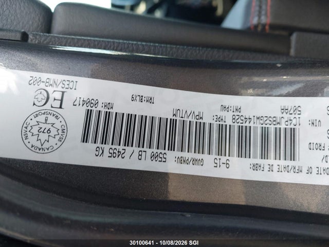 Продаж на аукціоні авто 2016 Jeep Cherokee Trailhawk, vin: 1C4PJMBS2GW144528, номер лоту: 30100641