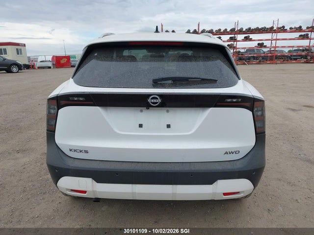 30101109 :رقم المزاد ، 3N8AP6CB8TL382418 vin ، 2026 Nissan Kicks Sv مزاد بيع