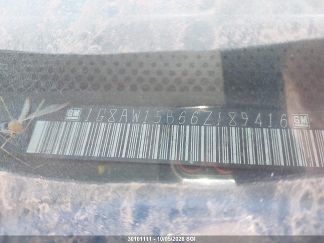 Aukcja sprzedaży 2006 Saturn Ion Level 3, vin: 1G8AW15B66Z189416, numer aukcji: 30101111
