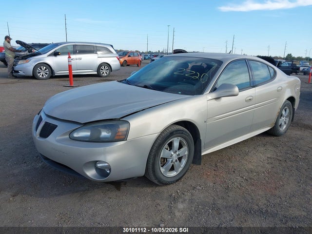 30101112 :رقم المزاد ، 2G2WP552581173062 vin ، 2008 Pontiac Grand Prix مزاد بيع