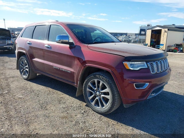 Auction sale of the 2018 Jeep Grand Cherokee Overland, vin: 1C4RJFCG0JC262746, lot number: 30101113