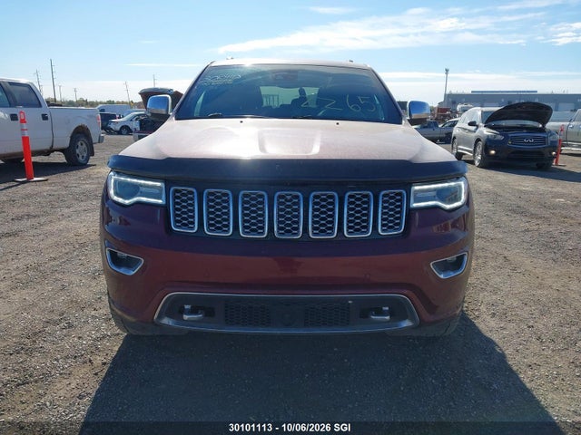 2018 Jeep Grand Cherokee Overland მანქანა იყიდება აუქციონზე, vin: 1C4RJFCG0JC262746, აუქციონის ნომერი: 30101113