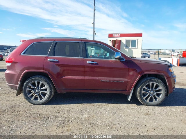 2018 Jeep Grand Cherokee Overland მანქანა იყიდება აუქციონზე, vin: 1C4RJFCG0JC262746, აუქციონის ნომერი: 30101113