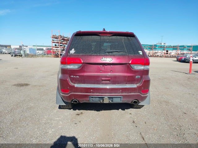 2018 Jeep Grand Cherokee Overland მანქანა იყიდება აუქციონზე, vin: 1C4RJFCG0JC262746, აუქციონის ნომერი: 30101113