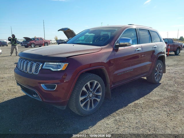 2018 Jeep Grand Cherokee Overland მანქანა იყიდება აუქციონზე, vin: 1C4RJFCG0JC262746, აუქციონის ნომერი: 30101113