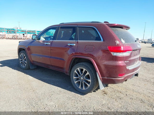 2018 Jeep Grand Cherokee Overland მანქანა იყიდება აუქციონზე, vin: 1C4RJFCG0JC262746, აუქციონის ნომერი: 30101113