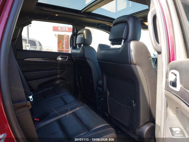 2018 Jeep Grand Cherokee Overland მანქანა იყიდება აუქციონზე, vin: 1C4RJFCG0JC262746, აუქციონის ნომერი: 30101113