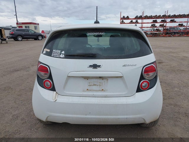 2016 Chevrolet Sonic Lt მანქანა იყიდება აუქციონზე, vin: 1G1JC6SBXG4167104, აუქციონის ნომერი: 30101116