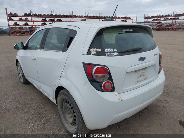2016 Chevrolet Sonic Lt მანქანა იყიდება აუქციონზე, vin: 1G1JC6SBXG4167104, აუქციონის ნომერი: 30101116