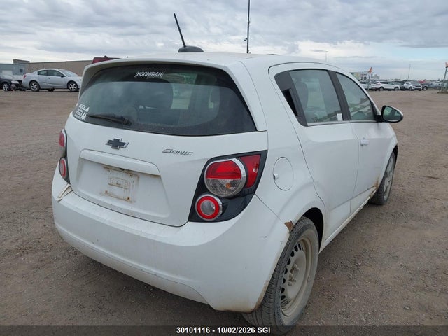 2016 Chevrolet Sonic Lt მანქანა იყიდება აუქციონზე, vin: 1G1JC6SBXG4167104, აუქციონის ნომერი: 30101116