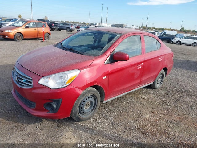 30101120 :رقم المزاد ، ML32F3FJ5KHF02506 vin ، 2019 Mitsubishi Mirage G4 Es مزاد بيع