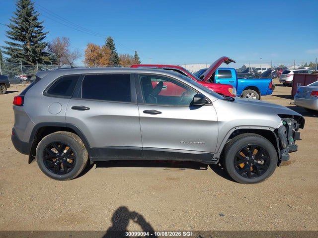 2015 Jeep Cherokee Sport მანქანა იყიდება აუქციონზე, vin: 1C4PJMAS3FW672837, აუქციონის ნომერი: 30099094