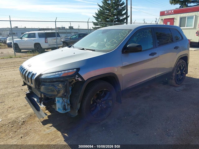 2015 Jeep Cherokee Sport მანქანა იყიდება აუქციონზე, vin: 1C4PJMAS3FW672837, აუქციონის ნომერი: 30099094
