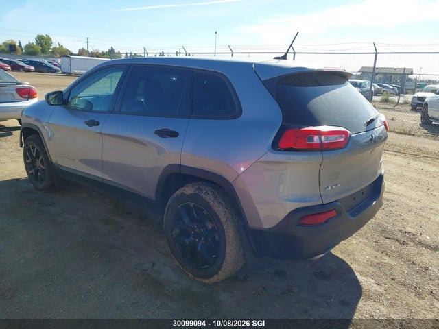 2015 Jeep Cherokee Sport მანქანა იყიდება აუქციონზე, vin: 1C4PJMAS3FW672837, აუქციონის ნომერი: 30099094