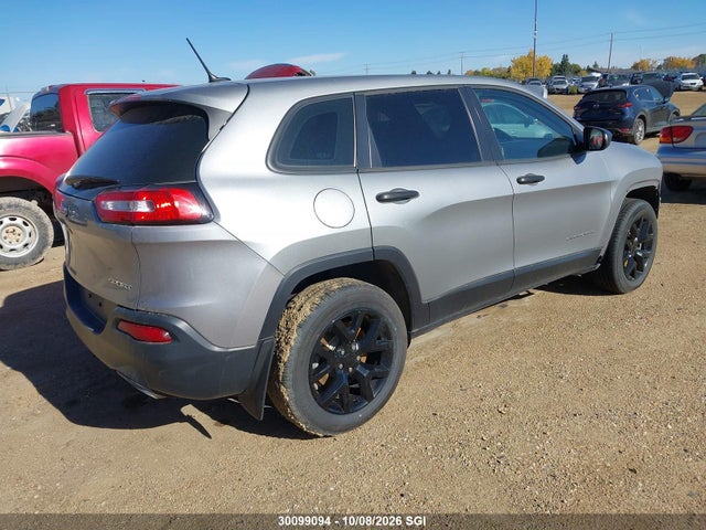 2015 Jeep Cherokee Sport მანქანა იყიდება აუქციონზე, vin: 1C4PJMAS3FW672837, აუქციონის ნომერი: 30099094