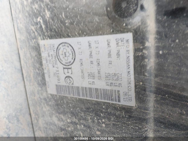 Продаж на аукціоні авто 2016 Nissan Rogue S/sl/sv, vin: 5N1AT2MV0GC731691, номер лоту: 30100486