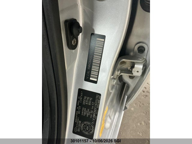 30101157 :رقم المزاد ، KMHCN45C19U332782 vin ، 2009 Hyundai Accent Gls مزاد بيع