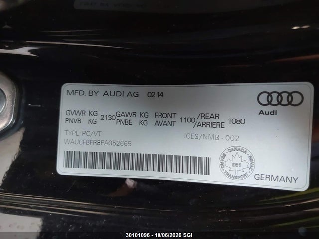 Audi A5 PREMIUM 2014 WAUCFBFR8EA052665 Image 9