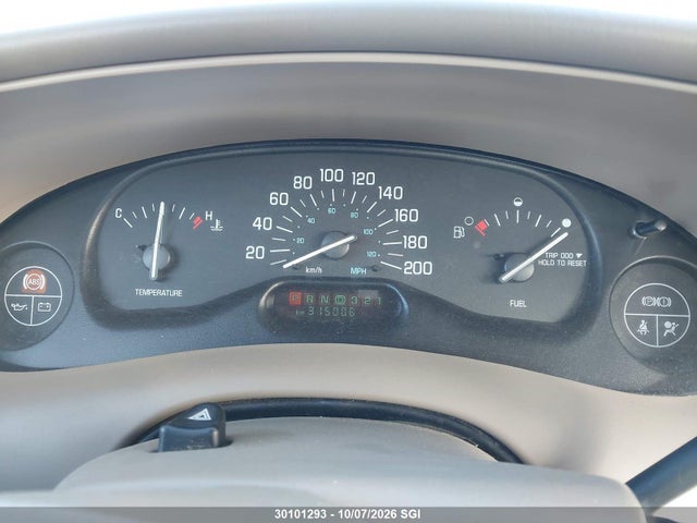 30101293 :رقم المزاد ، 2G4WS52J231192937 vin ، 2003 Buick Century Custom مزاد بيع