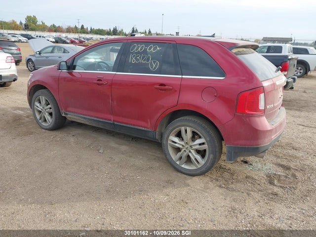 30101162 :رقم المزاد ، 2FMDK4KC6DBC07759 vin ، 2013 Ford Edge Limited مزاد بيع