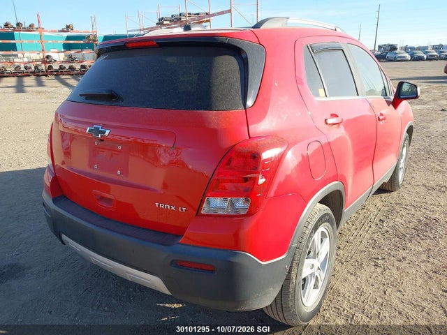 Aukcja sprzedaży 2016 Chevrolet Trax 1lt, vin: 3GNCJLSB8GL275310, numer aukcji: 30101295