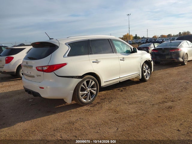 Aukcja sprzedaży 2014 Infiniti Qx60, vin: 5N1AL0MM9EC541350, numer aukcji: 30099070