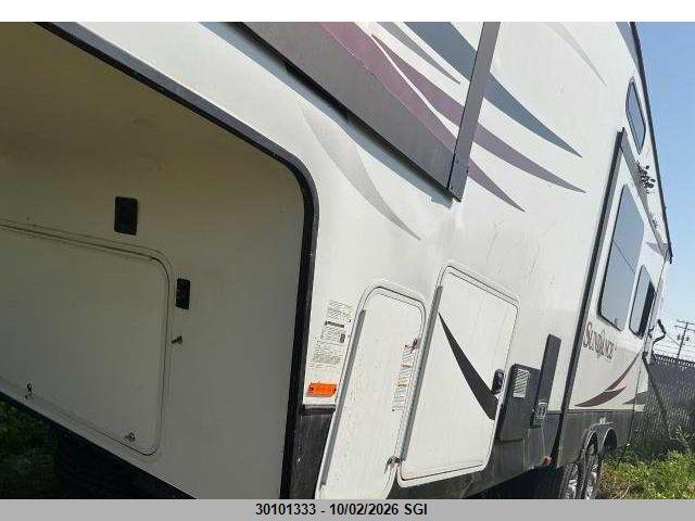 2016 Heartland Travel Trailer მანქანა იყიდება აუქციონზე, vin: 5SFSG3328GE302648, აუქციონის ნომერი: 30101333