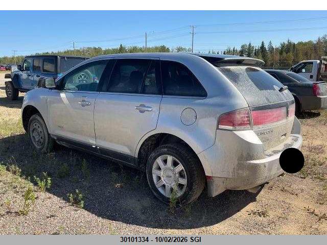 30101334 :رقم المزاد ، 2LMDJ8JC6ABJ34730 vin ، 2010 Lincoln Mkx مزاد بيع