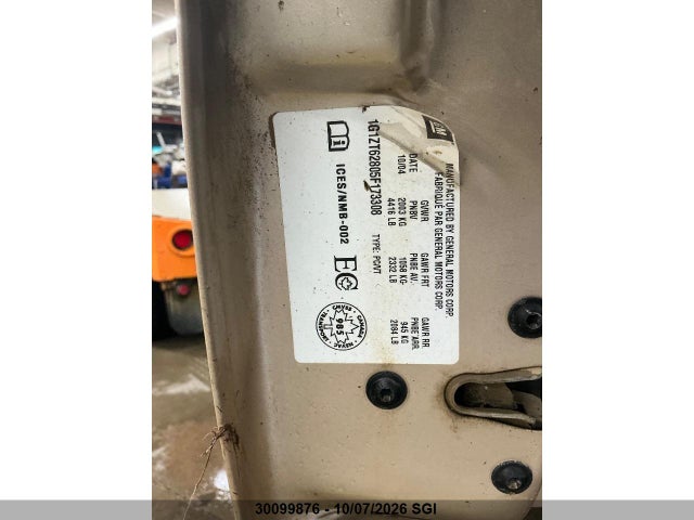 Продаж на аукціоні авто 2005 Chevrolet Malibu Maxx Ls/lt, vin: 1G1ZT62805F173308, номер лоту: 30099876