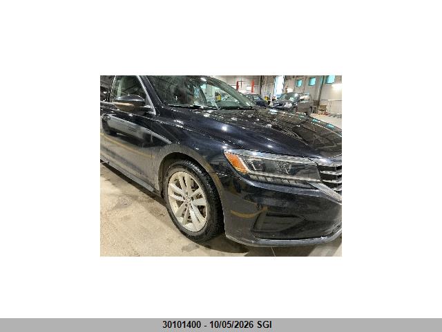 30101400 :رقم المزاد ، 1VWBA7A38MC005195 vin ، 2021 Volkswagen Passat Highline مزاد بيع