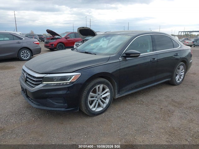 30101400 :رقم المزاد ، 1VWBA7A38MC005195 vin ، 2021 Volkswagen Passat Highline مزاد بيع