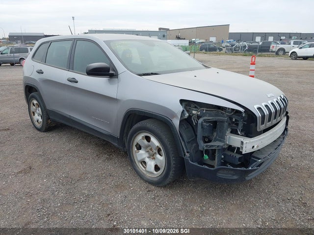 2017 Jeep Cherokee Sport მანქანა იყიდება აუქციონზე, vin: 1C4PJLAB4HW630092, აუქციონის ნომერი: 30101401