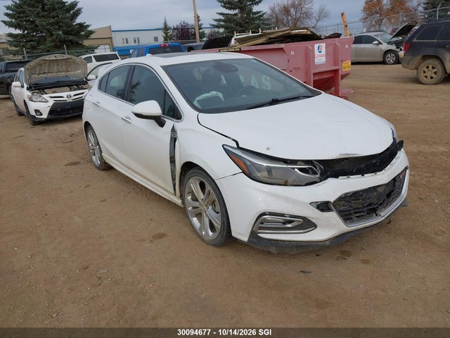 30094677 :رقم المزاد ، 3G1BF6SM5HS585536 vin ، 2017 Chevrolet Cruze Premier مزاد بيع