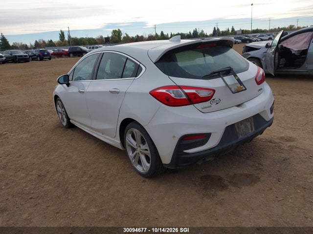 30094677 :رقم المزاد ، 3G1BF6SM5HS585536 vin ، 2017 Chevrolet Cruze Premier مزاد بيع