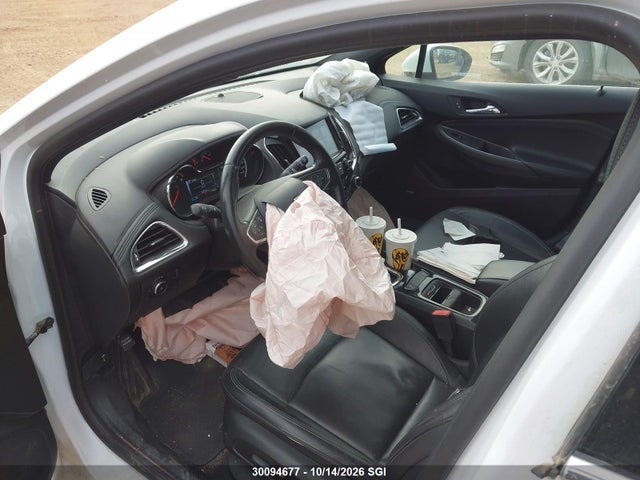 30094677 :رقم المزاد ، 3G1BF6SM5HS585536 vin ، 2017 Chevrolet Cruze Premier مزاد بيع