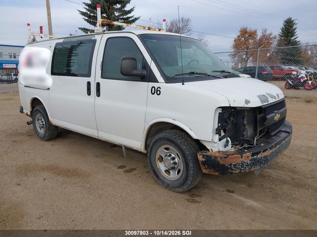 30097803 :رقم المزاد ، 1GCZGFBA8A1137307 vin ، 2010 Chevrolet Express G2500 مزاد بيع