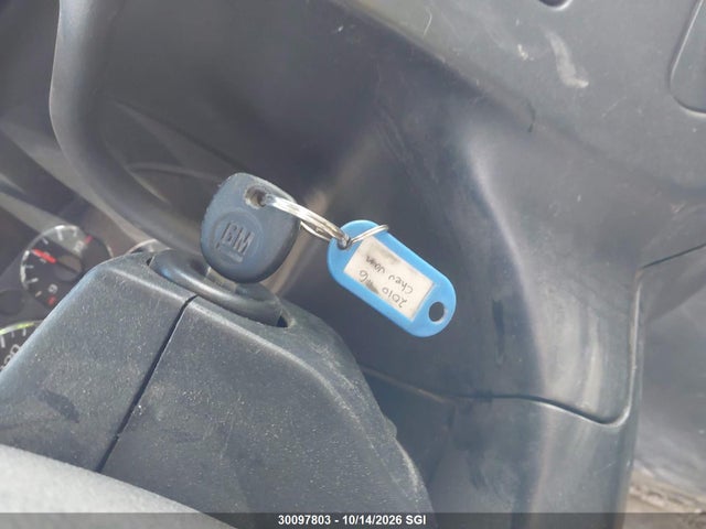 30097803 :رقم المزاد ، 1GCZGFBA8A1137307 vin ، 2010 Chevrolet Express G2500 مزاد بيع