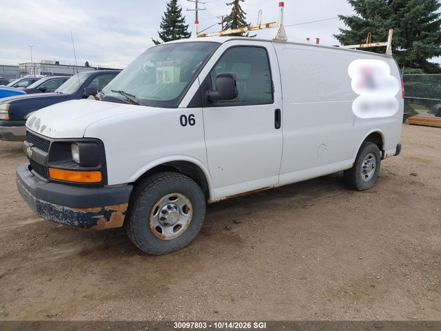 30097803 :رقم المزاد ، 1GCZGFBA8A1137307 vin ، 2010 Chevrolet Express G2500 مزاد بيع