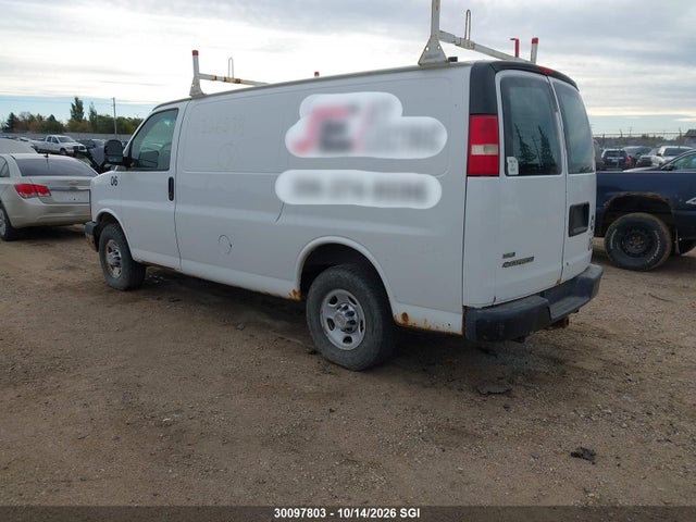 30097803 :رقم المزاد ، 1GCZGFBA8A1137307 vin ، 2010 Chevrolet Express G2500 مزاد بيع