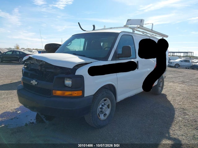 2013 Chevrolet Express G2500 მანქანა იყიდება აუქციონზე, vin: 1GCWGFBA7D1130260, აუქციონის ნომერი: 30101486