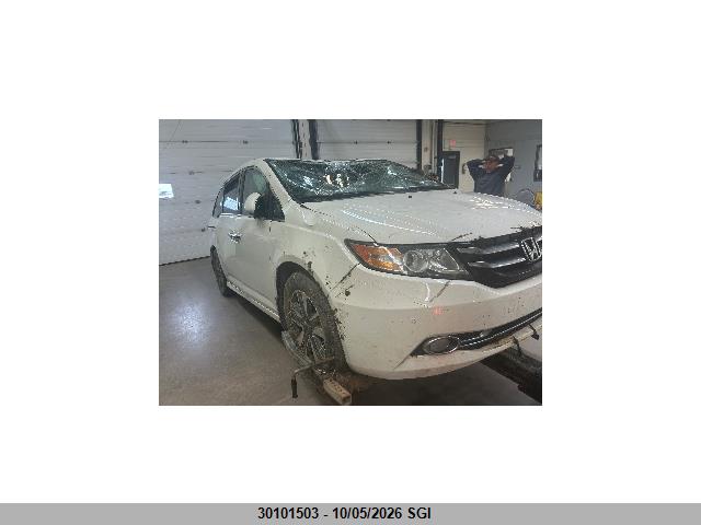 2017 Honda Odyssey Touring/touring Elite მანქანა იყიდება აუქციონზე, vin: 5FNRL5H97HB500782, აუქციონის ნომერი: 30101503