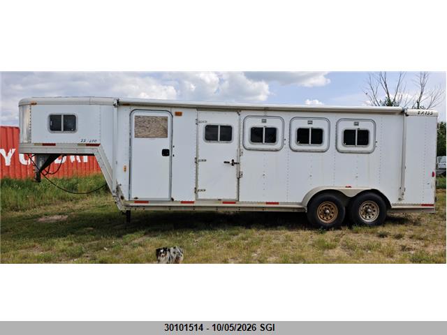 Aukcja sprzedaży 1999 Exxiss Aluminum Trailers Exxiss Aluminum, vin: 4LAAH2221Y2007266, numer aukcji: 30101514