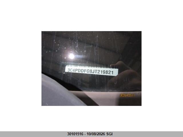 30101516 :رقم المزاد ، 3C4PDDFG0JT219821 vin ، 2018 Dodge Journey Gt مزاد بيع