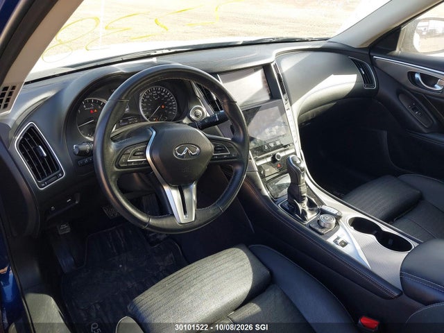 2018 Infiniti Q50 Luxe/sport მანქანა იყიდება აუქციონზე, vin: JN1EV7AR2JM610217, აუქციონის ნომერი: 30101522
