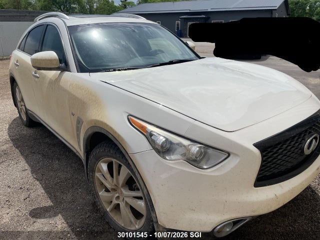 Aukcja sprzedaży 2014 Infiniti Qx70, vin: JN8CS1MW5EM410227, numer aukcji: 30101545