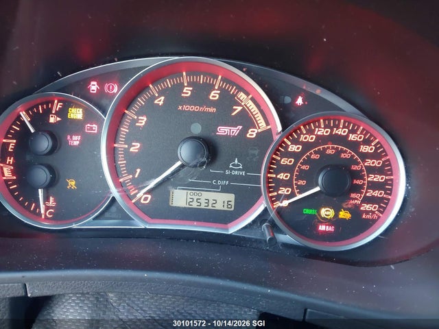 Продажа на аукционе авто 2011 Subaru Impreza Wrx Sti, vin: JF1GV8J63BL503966, номер лота: 30101572