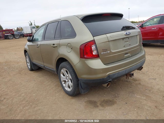 2013 Ford Edge Sel მანქანა იყიდება აუქციონზე, vin: 2FMDK4JC2DBB91982, აუქციონის ნომერი: 30100952