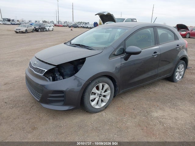 2016 Kia Rio Ex/sx მანქანა იყიდება აუქციონზე, vin: KNADN5A31G6678589, აუქციონის ნომერი: 30101737